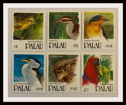 Palau Scott # 266/268/270/277-278/282 Mint Never Hinged