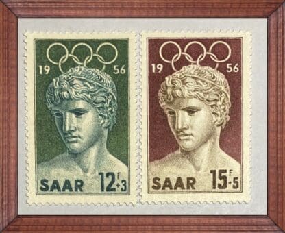 Saar Scott # B109-B110 Mint Never Hinged