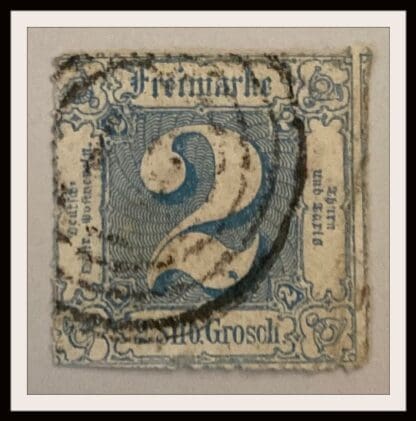 Thurn & Taxis Scott # 19 Used