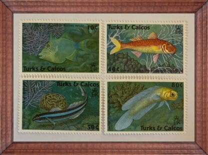 Turks & Caicos Scott #817/819-820/822 Mint Never Hinged