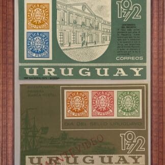 Uruguay Scott # 834-835 Mint Never Hinged