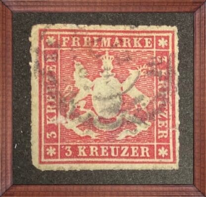 Germany Wurttemberg Scott # 42 Used