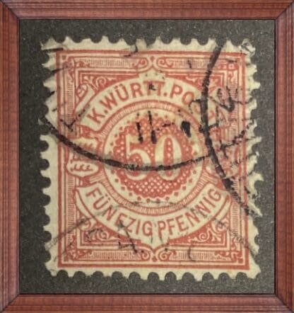 Germany Wurttemberg Scott # 68 Used