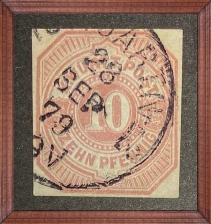 Germany Wurttemberg Cut Square Used