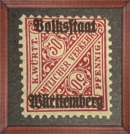 Germany Wurttemberg Scott # O161 Used