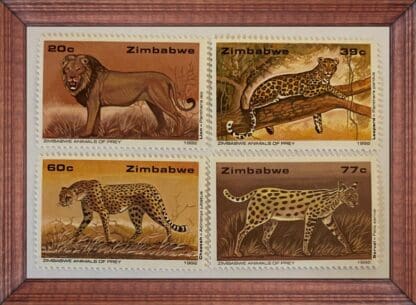 Zimbabwe Scott # 654-657 Mint Never Hinged