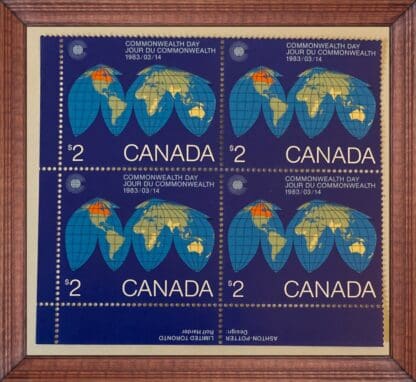 Canada Scott# 977 Mint Never Hinged Plate Block