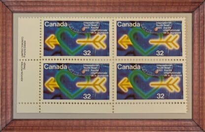 Canada Scott# 1045 Mint Never Hinged Plate Blocks