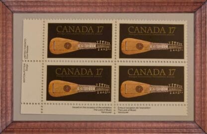 Canada Scott# 878 Mint Never Hinged Plate Block