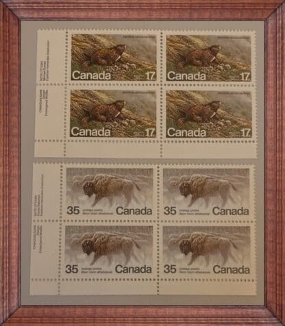 Canada Scott# 883-884 Mint Never Hinged Plate Blocks