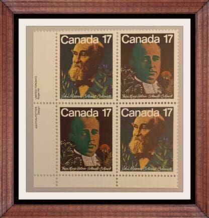 Canada Scott# 894-895 Mint Never Hinged Plate Block