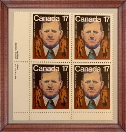 Canada Scott# 899 Mint Never Hinged Plate Block