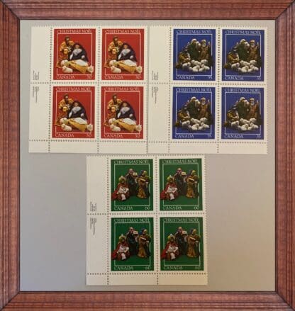 Canada Scott# 973-975 Mint Never Hinged Plate Blocks