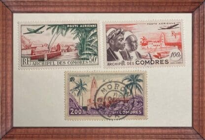 Comoros Islands Scott # C1-C3 Used