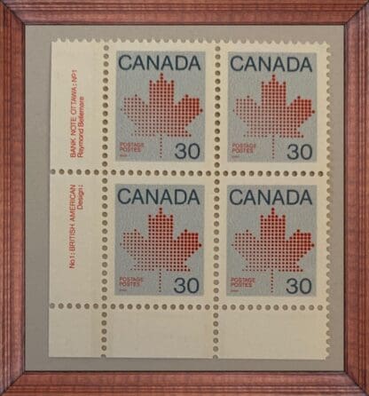 Canada Scott# 923 Mint Never Hinged Plate Blocks