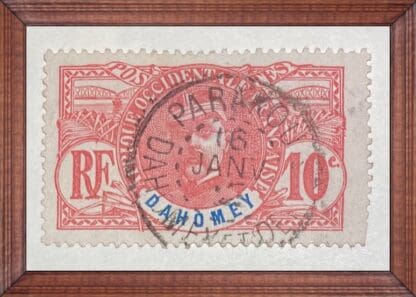 Dahomey Scott # 21 Used