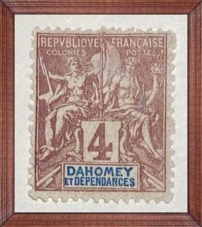 Dahomey Scott # 3 Mint Hinged