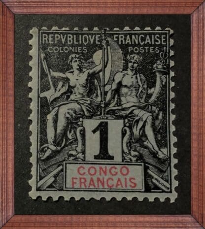 French Congo Scott # 18 Mint Hinged