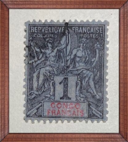 French Congo Scott # 18 Used