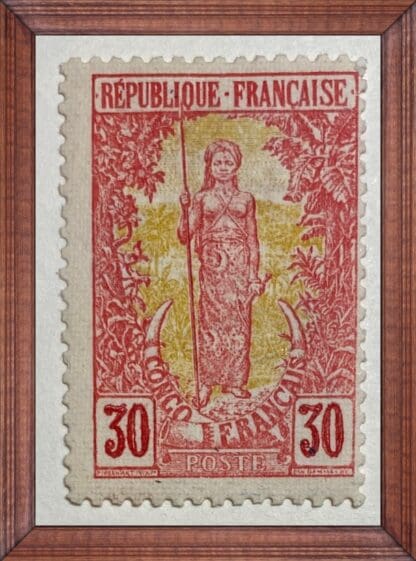 French Congo Scott # 43 Mint Hinged