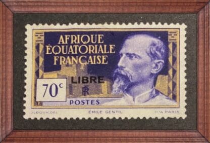 French Equatorial Africa Scott # 103 Mint NO GUM