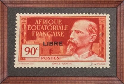 French Equatorial Africa Scott # 106 Mint NO GUM