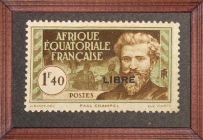 French Equatorial Africa Scott # 110 Mint NO GUM