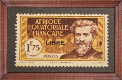 French Equatorial Africa Scott # 113 Mint NO GUM