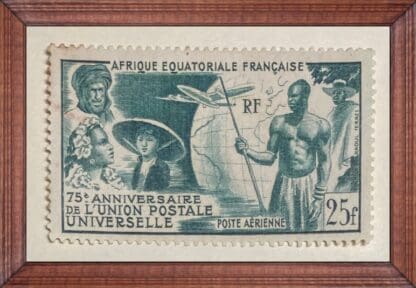 French Equatorial Africa Scott # C34 Mint NO GUM