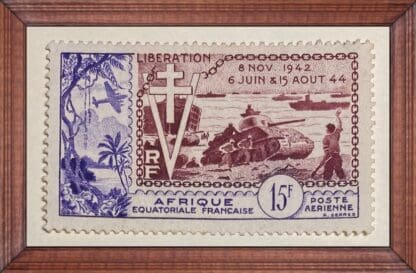 French Equatorial Africa Scott # C38 Mint Hinged