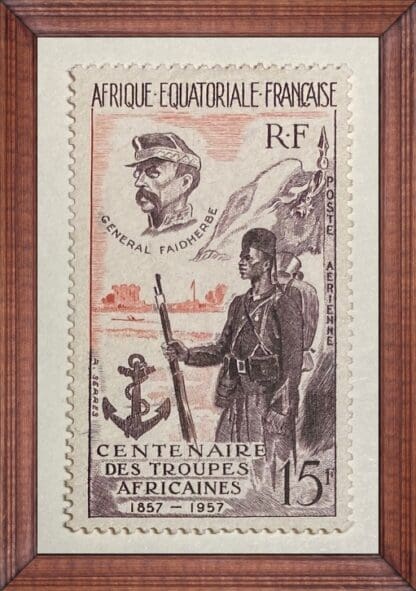 French Equatorial Africa Scott # C43 Mint NO GUM