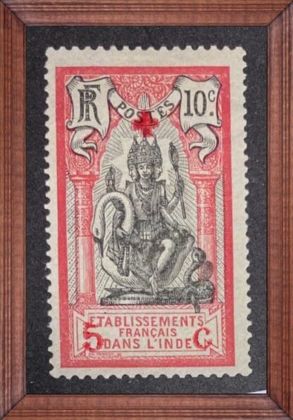 French India Scott #B4 Mint Hinged