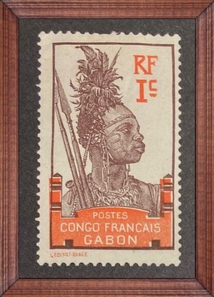 Gabon Scott # 33 Mint Hinged