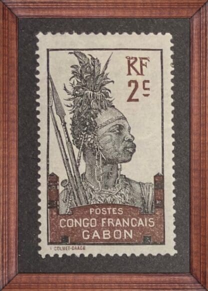 Gabon Scott # 34 Mint Hinged