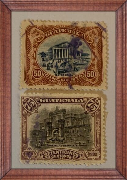 Guatemala Scott # 120-121 Used