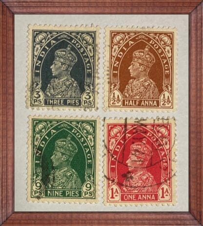 India Scott # 150-153 Used