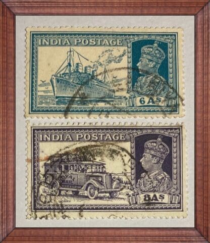 India Scott # 159-160 Used