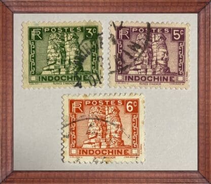 Indo China Scott # 151/154-155 Used