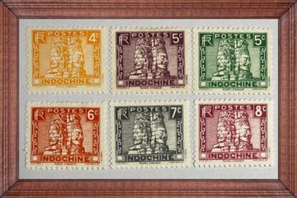 Indo China Scott # 153A-157 Mint Hinged