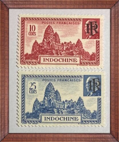 Indo-China Scott # 262-263 Mint Hinged