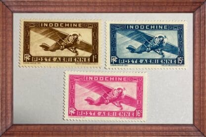 Indo-China Scott # C1/C6-C6A Mint Hinged