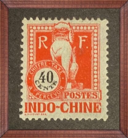 Indo-China Scott # J42 Mint Hinged