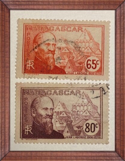 Madagascar French Scott # 200-201 Used