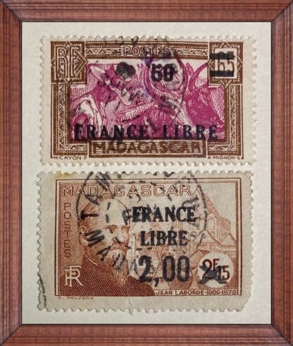 Madagascar French Scott # 237/239 Used