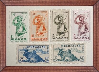 Madagascar French Scott # 269-274 Mint Hinged