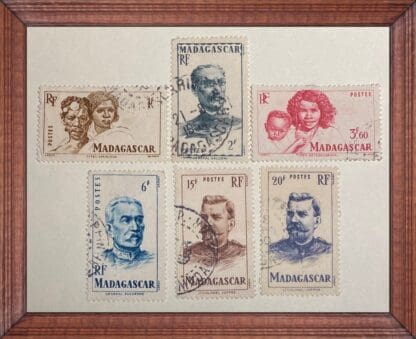 Madagascar French Scott # 275/277/278A/281/283-284 Used