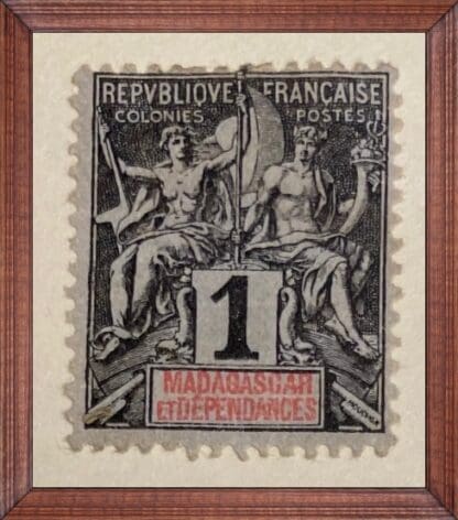 Madagascar French Scott # 28 Mint NO GUM