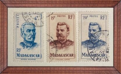 Madagascar French Scott # 281/282/284 Used