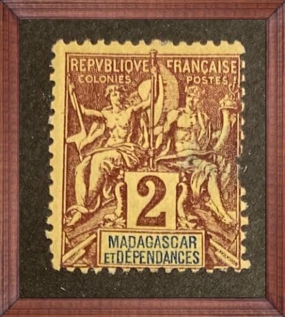 Madagascar French Scott # 29 Mint Hinged