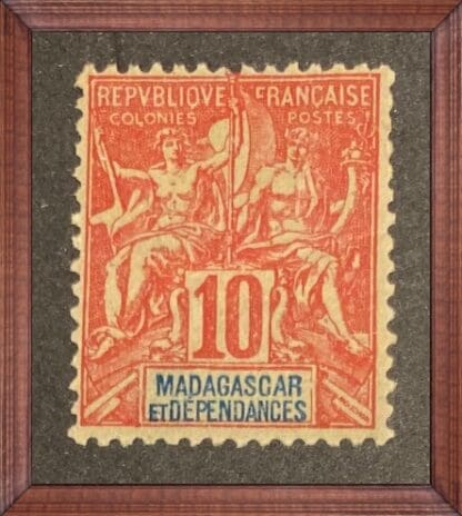 Madagascar French Scott # 34 Mint Hinged